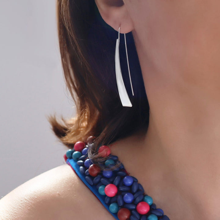Nautical Sail Earrings in 925 Silver