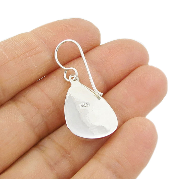 Teardrop Earrings in Sterling Silver