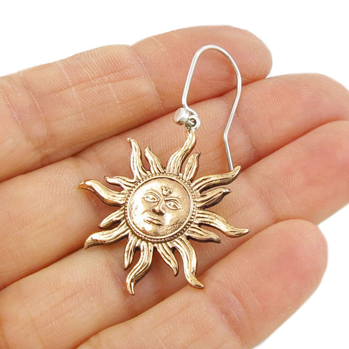 Sunshine Copper Earrings