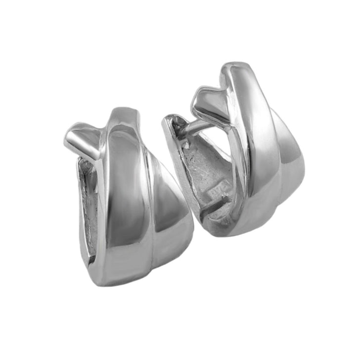 Huggie Earrings in 925 Silver