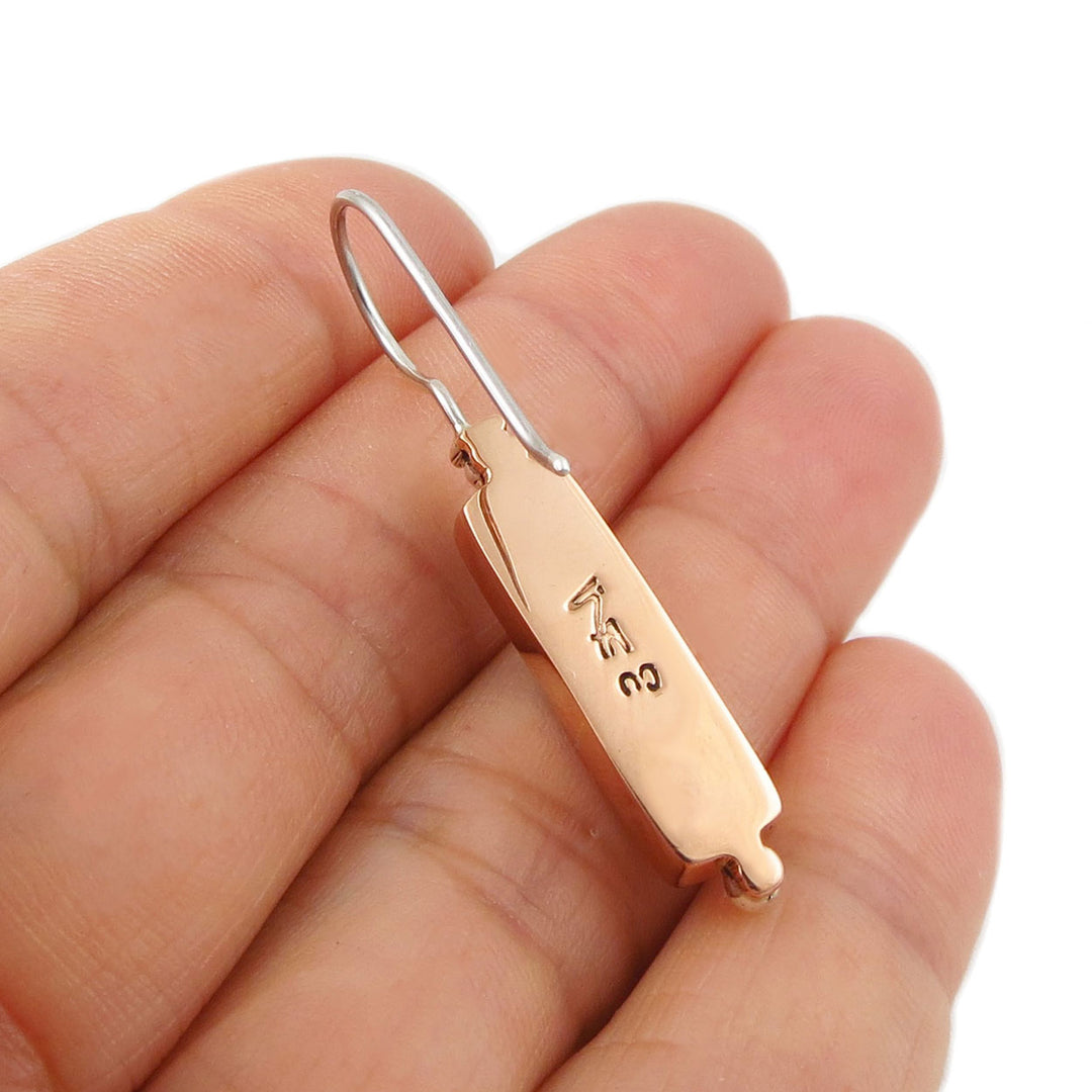 Turquoise Gemstone 925 Sterling Silver Drop Earrings