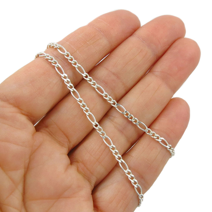 Long Sterling 925 Silver Bubble Necklace