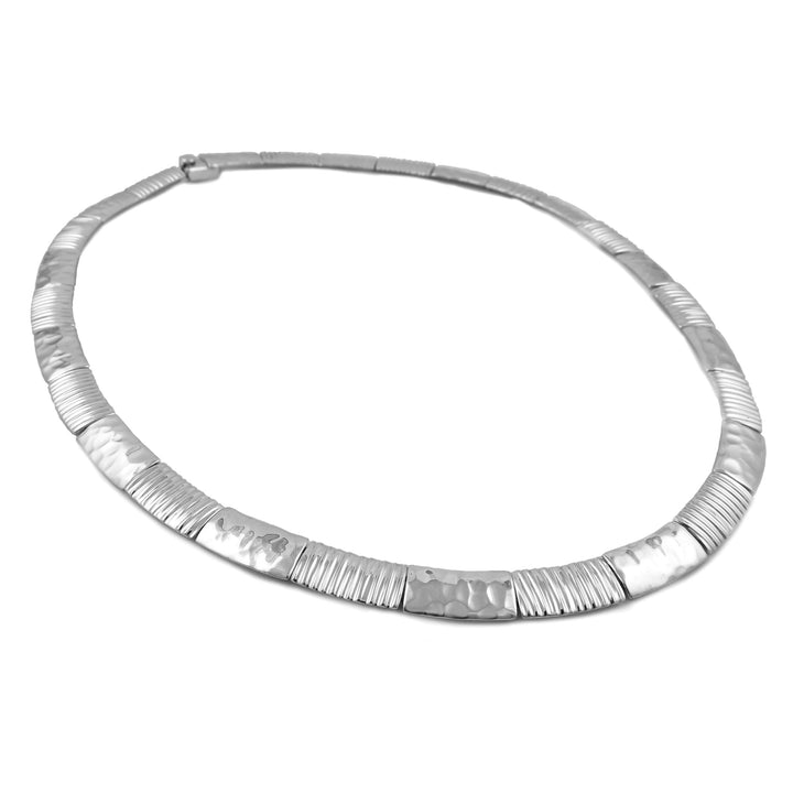 Fitted Choker Necklace in Sterling silver