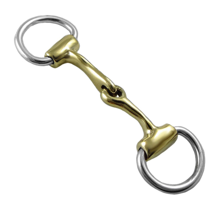 Mixed Metals Equestrian Horse Snaffle Pendant Necklace