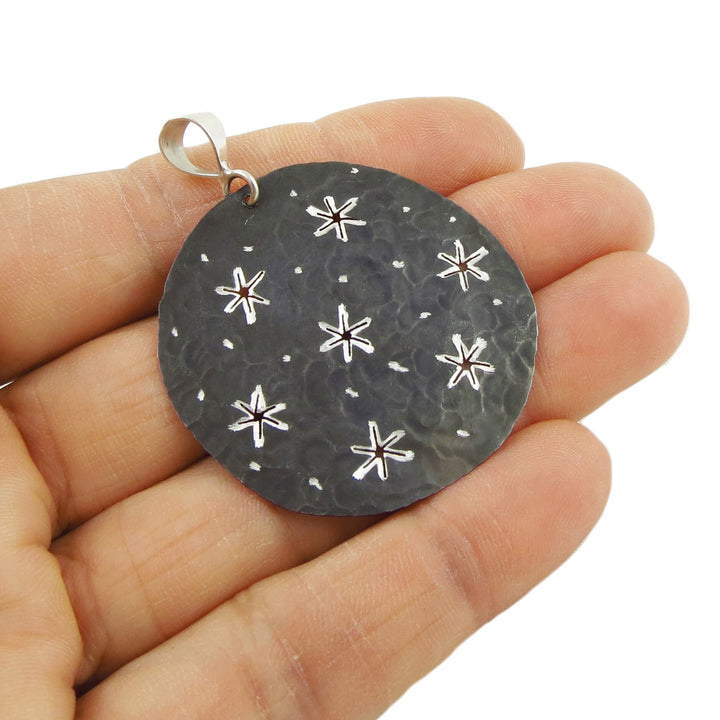 Sterling Silver Starry Night Pendant