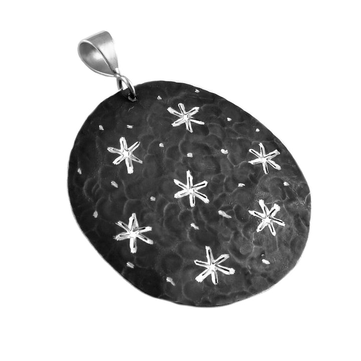 Sterling Silver Starry Night Pendant