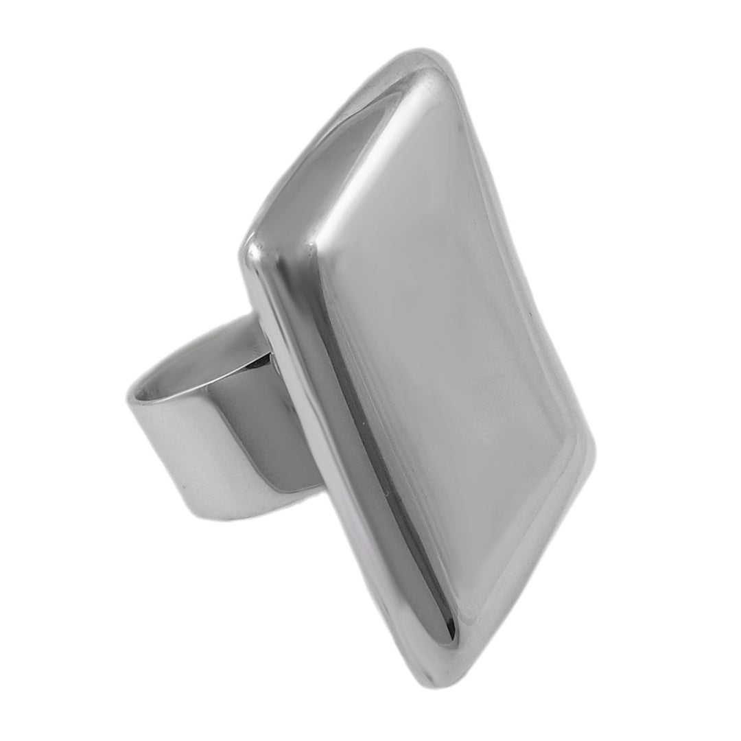 Maria Belen Nilson Mexican Silver Cocktail Ring
