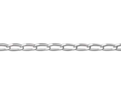 Long Sterling Silver Stick Drop Pendant Necklace