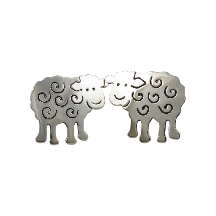 Sheep 925 Silver Earrings