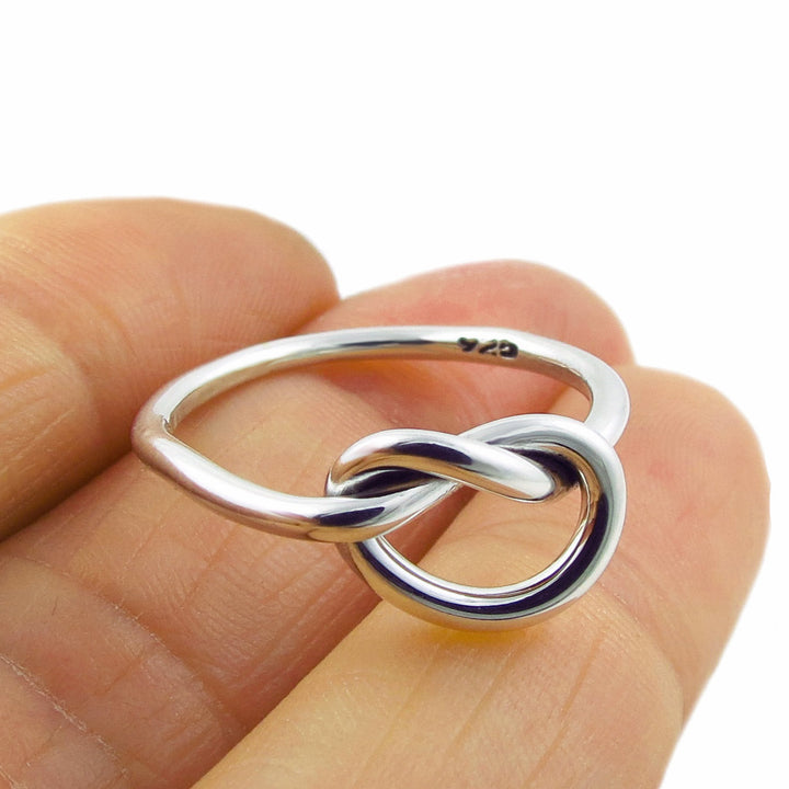 Love Knot 925 Sterling Silver Ring