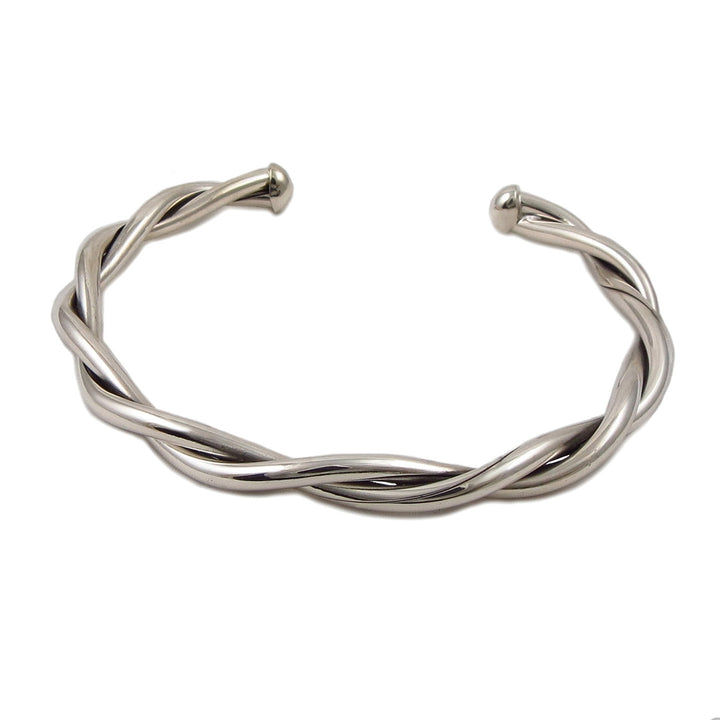 Sterling Silver Timeless Twist Bracelet