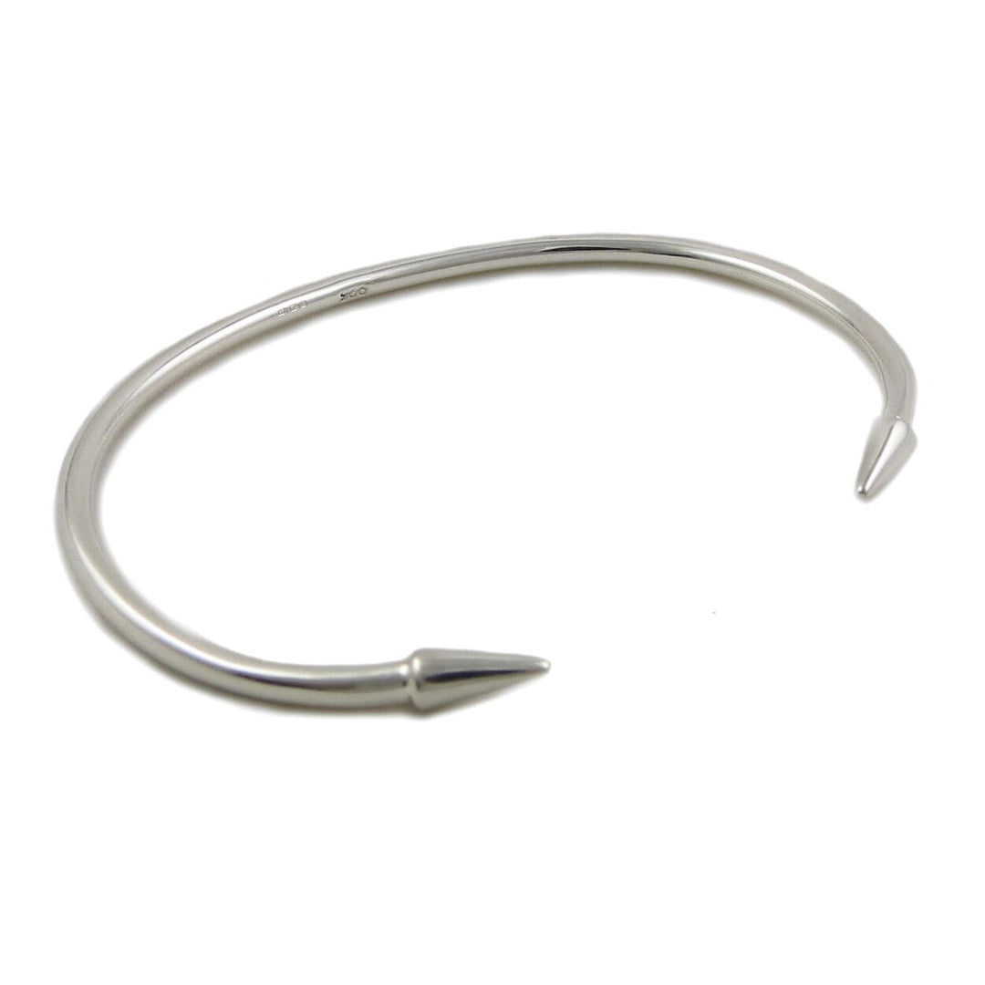 Pointed Solid 925 Sterling Silver Bracelet Cuff for Women