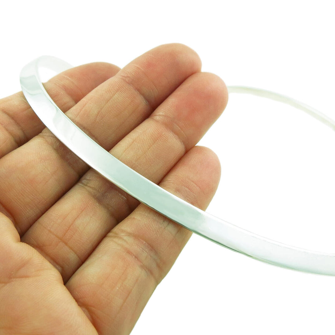 Solid Sterling Silver Choker Torc