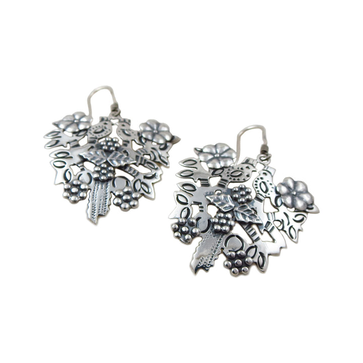 Tree of Life 925 Sterling Silver Earrings