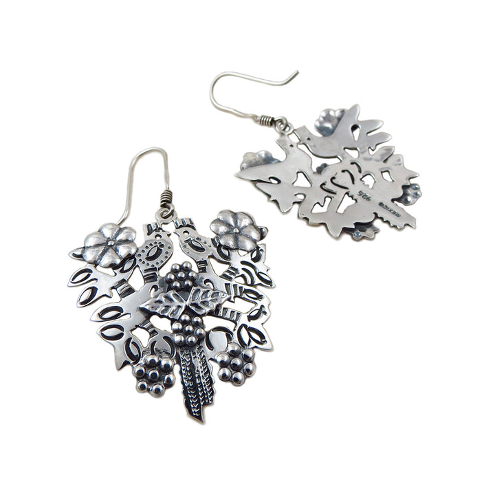 Tree of Life 925 Sterling Silver Earrings