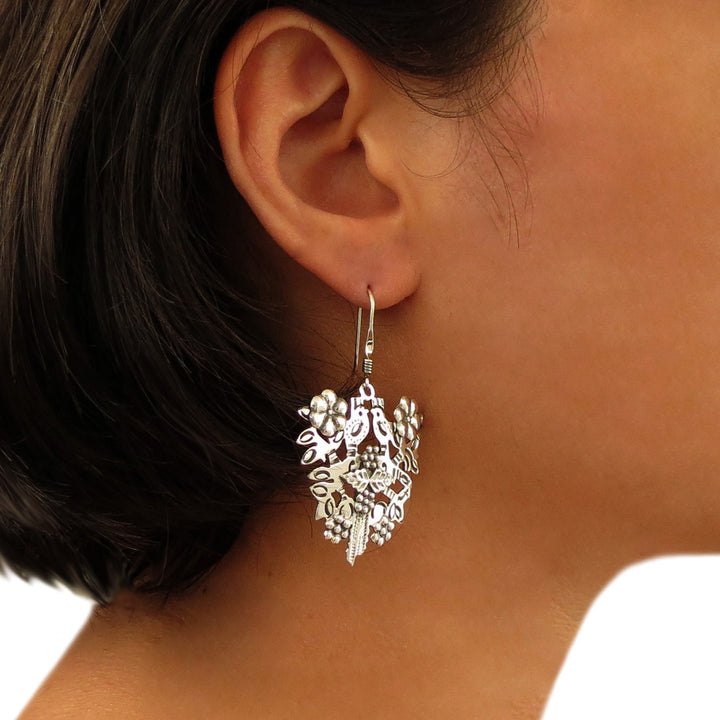 Tree of Life 925 Sterling Silver Earrings