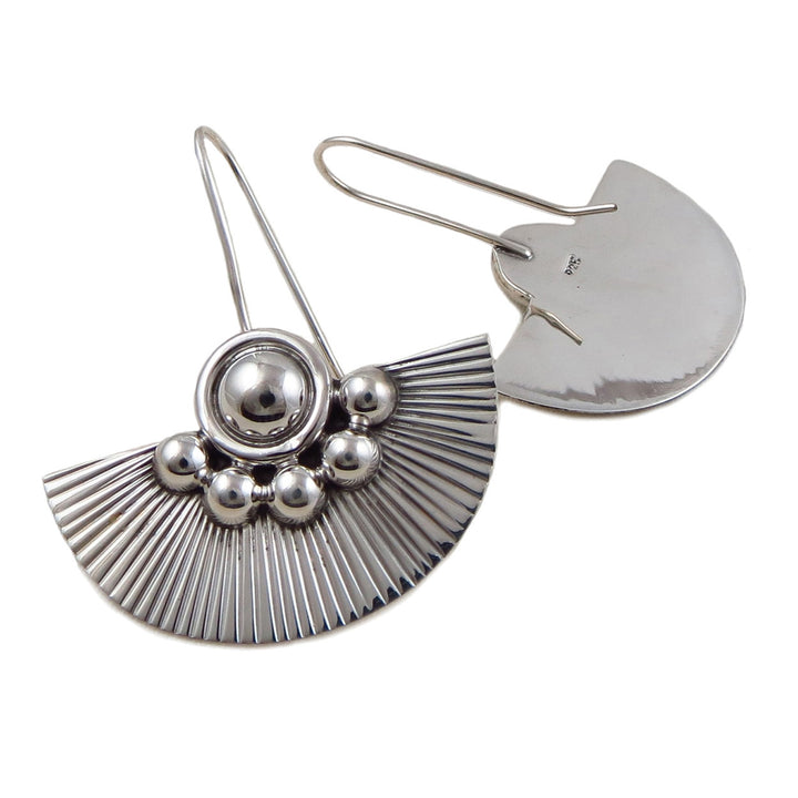 Large 925 Sterling Silver Drop Earrings in a Gift Box