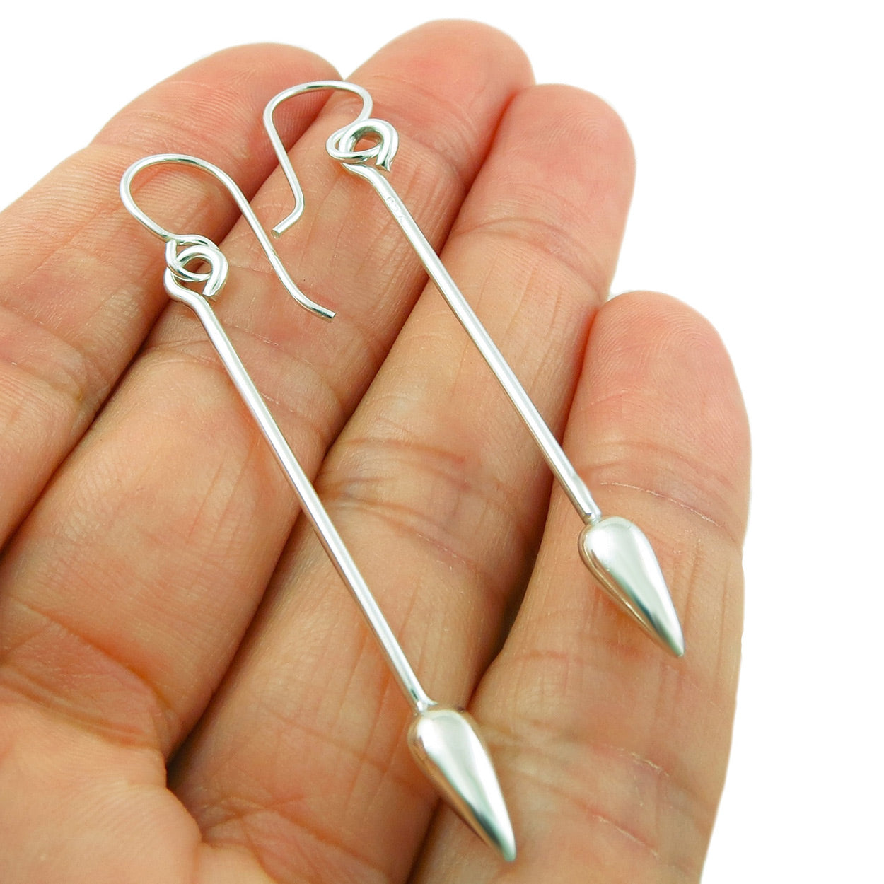 Unusual deals silver earrings