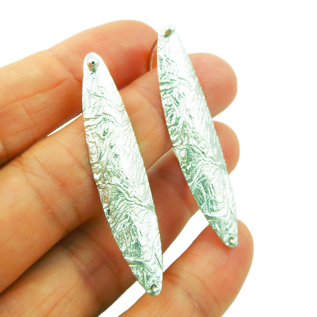 Long Sterling Silver Threader Drop Earrings