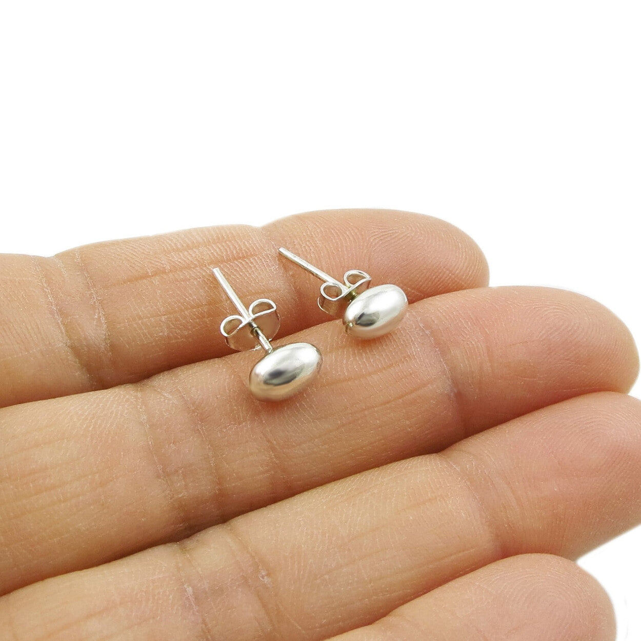 Bead hot sale stud earrings