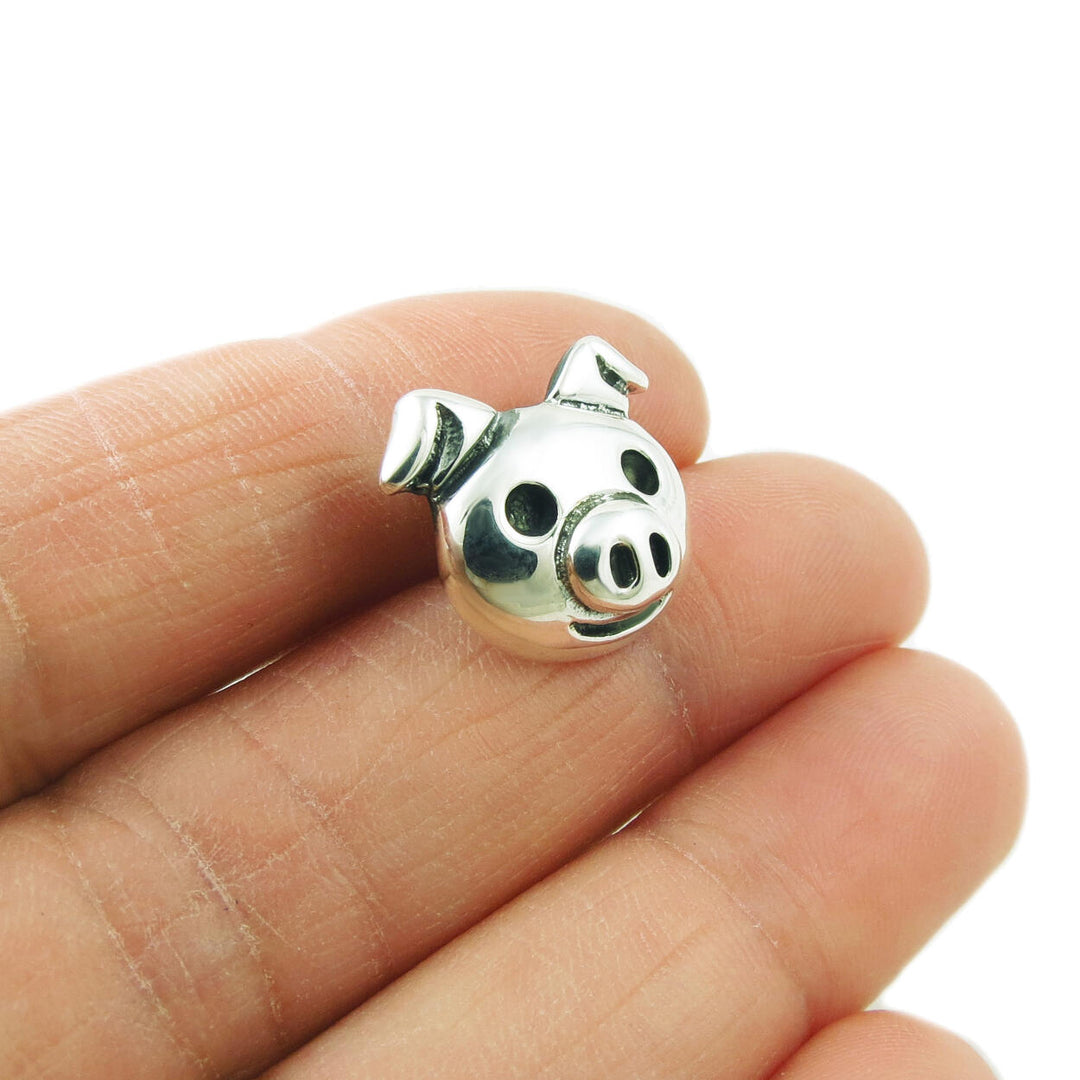 This Little Pig 925 Sterling Silver Earrings in a Gift Box