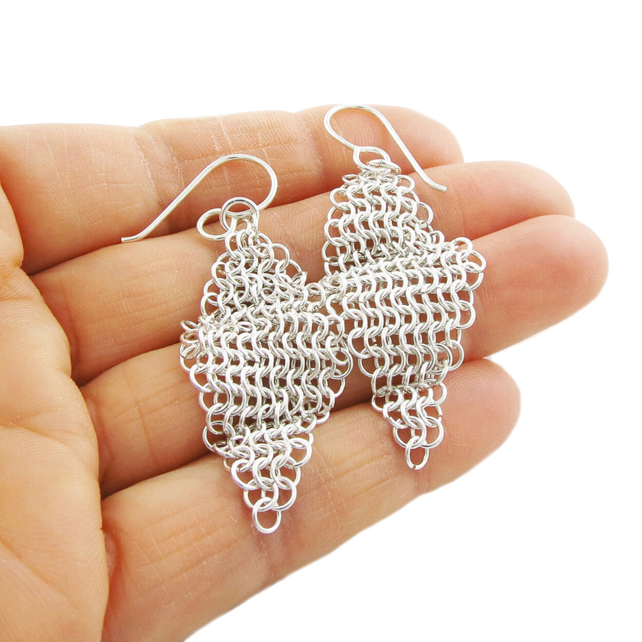 Silver on sale chain mail