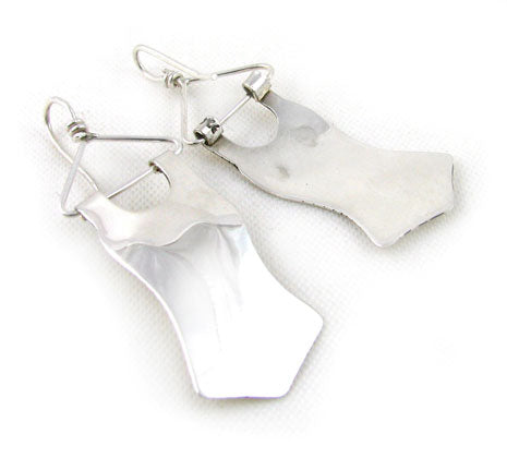 Mexican Sterling 925 Silver Frida Hanger Earrings
