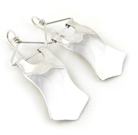 Mexican Sterling 925 Silver Frida Hanger Earrings