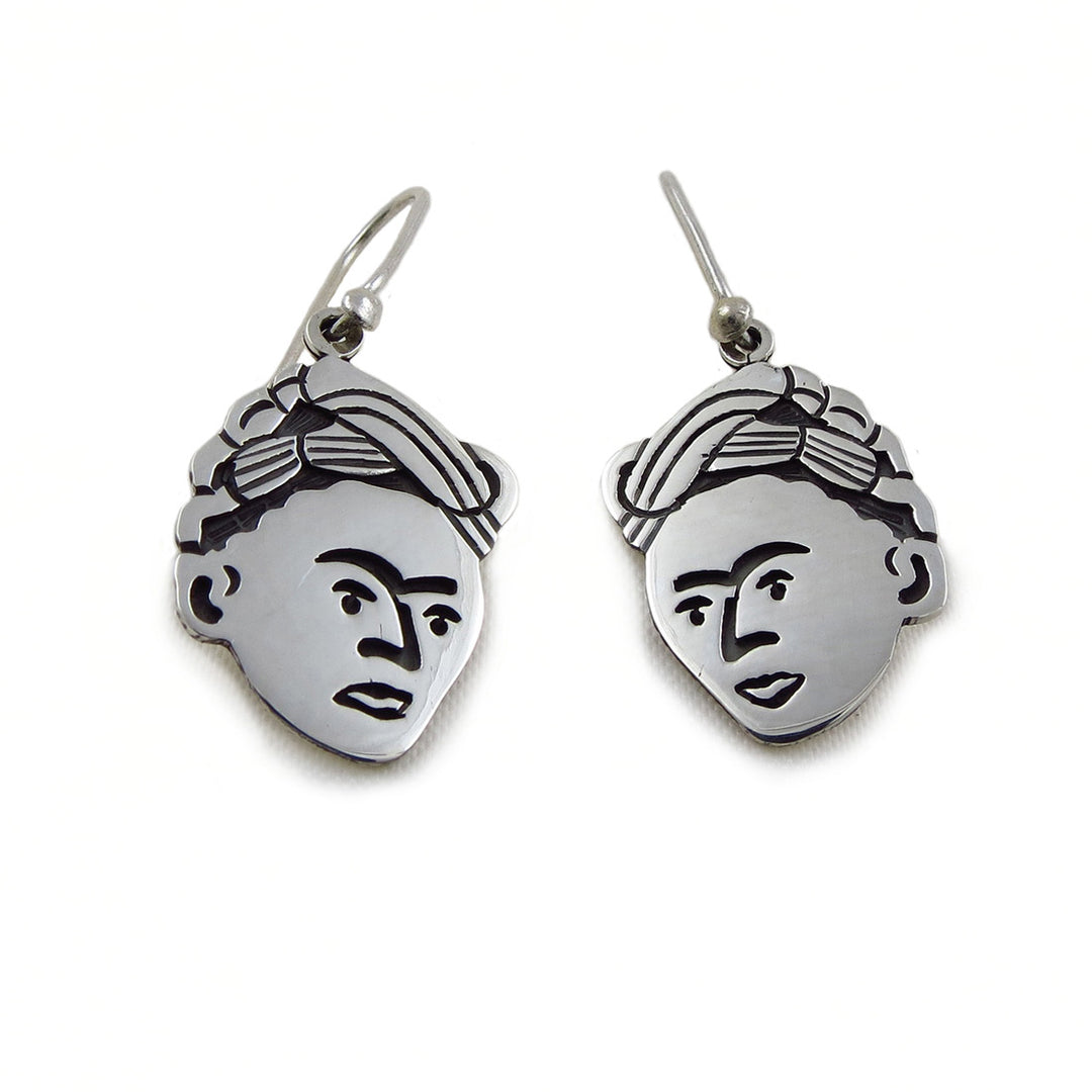 Frida 925 Sterling Silver Maria Belen Drop Earrings Gift Boxed