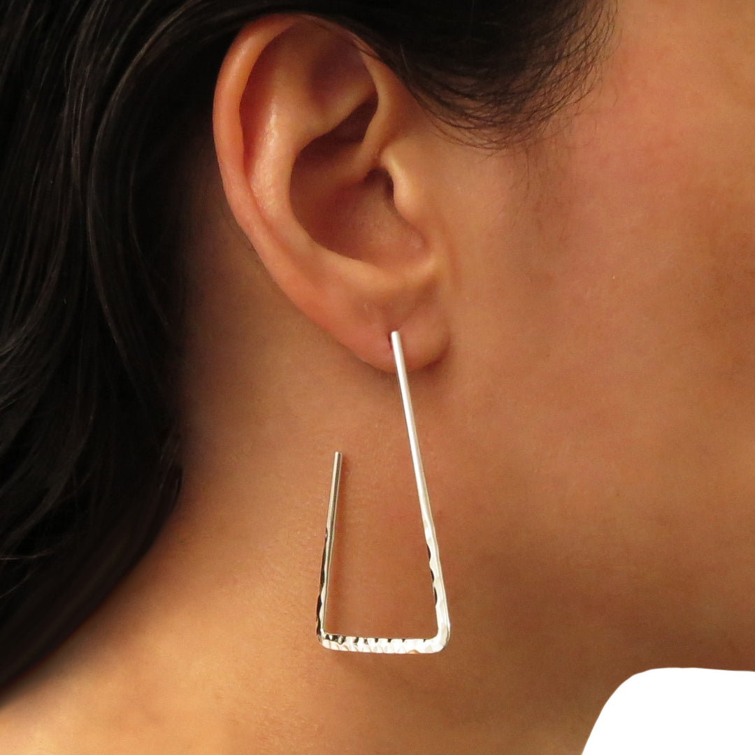 Triangle Drop Geometric Earrings | LUNESSA Triangle Drop Geometric Earrings | LUNESSA