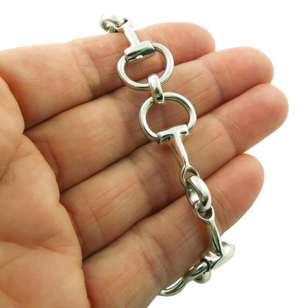 Horse Snafflebit Sterling Silver Necklace for Women