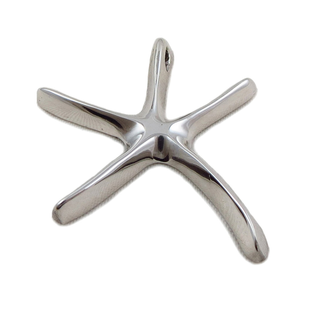 Sterling Silver Starfish Pendant Necklace