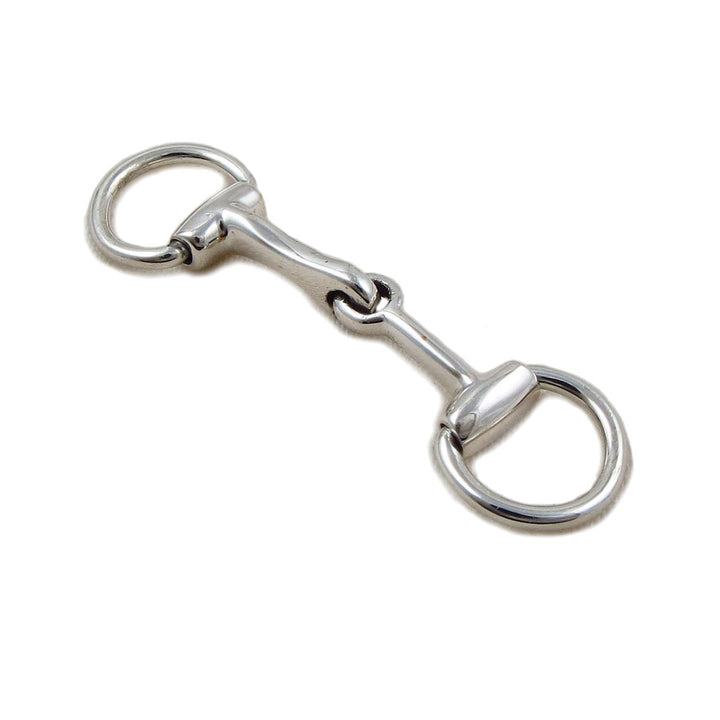 Horsebit Snaffle Sterling Silver Riding Tack Pendant Necklace