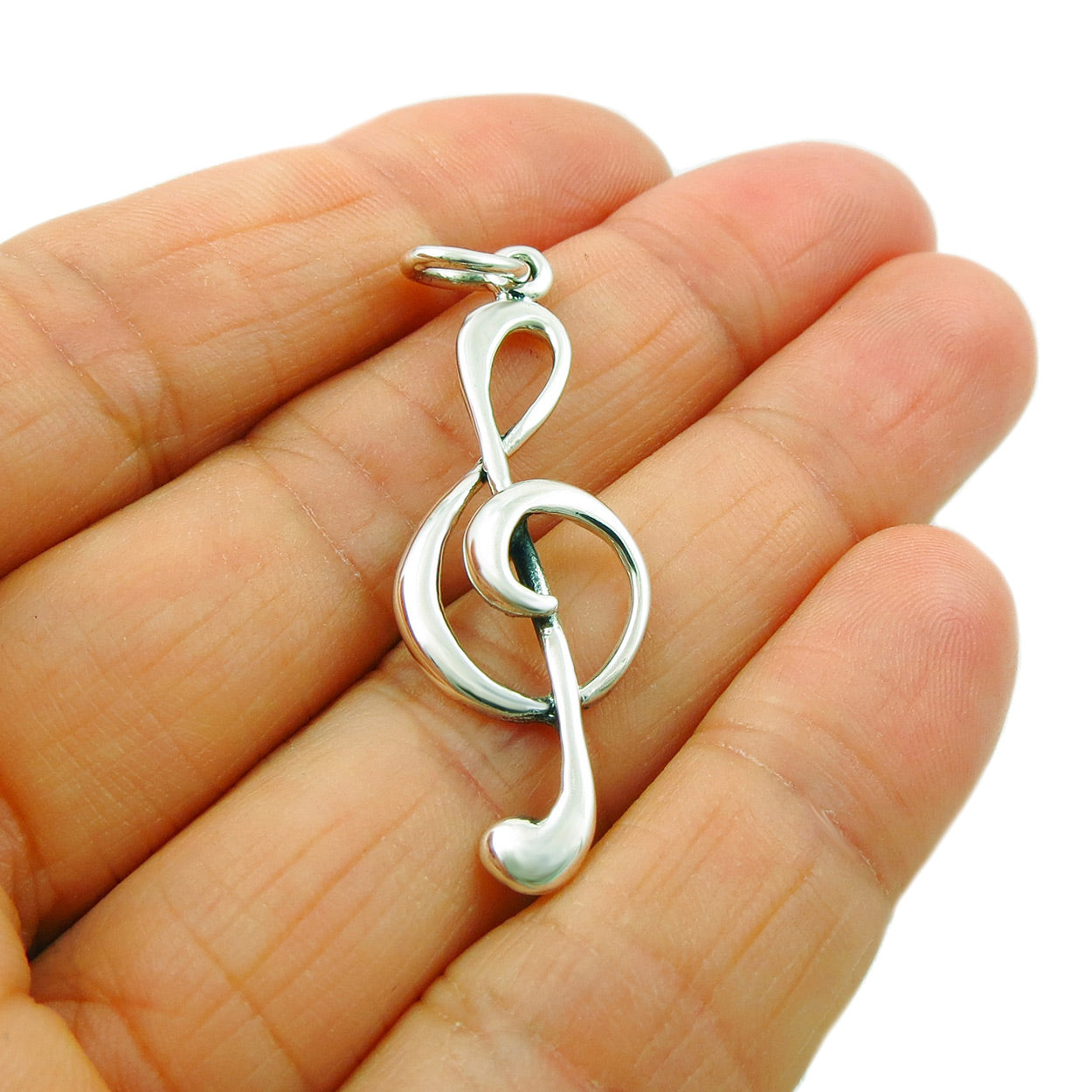 Buy VANLAMS s925 Sterling Silver Musical Note Necklace for Women Girlfriend  Quaver Music Jewelry Gifts Online at Lowest Price Ever in India | Check  Reviews & Ratings - Shop The World