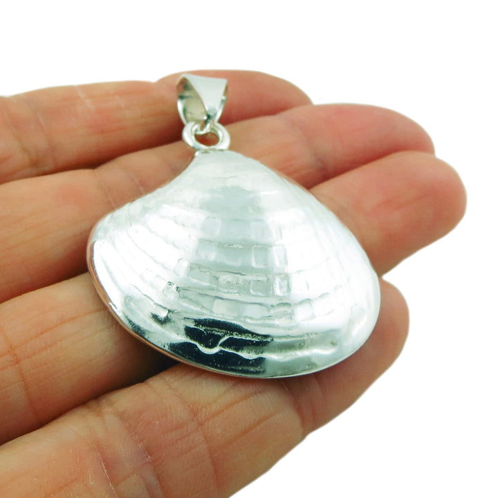 Sterling Silver Sea Shell Pendant
