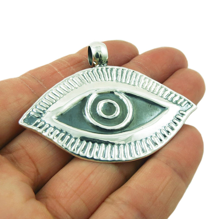 Maria Belen Evil Eye 925 Sterling Silver Pendant