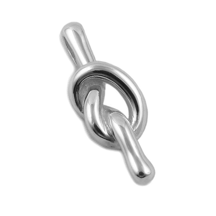 Eternal Love Knot Sterling Silver Pendant