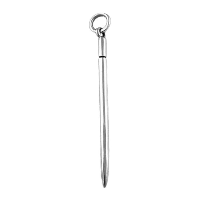 Needle 925 Silver Pointed Stick Pendant