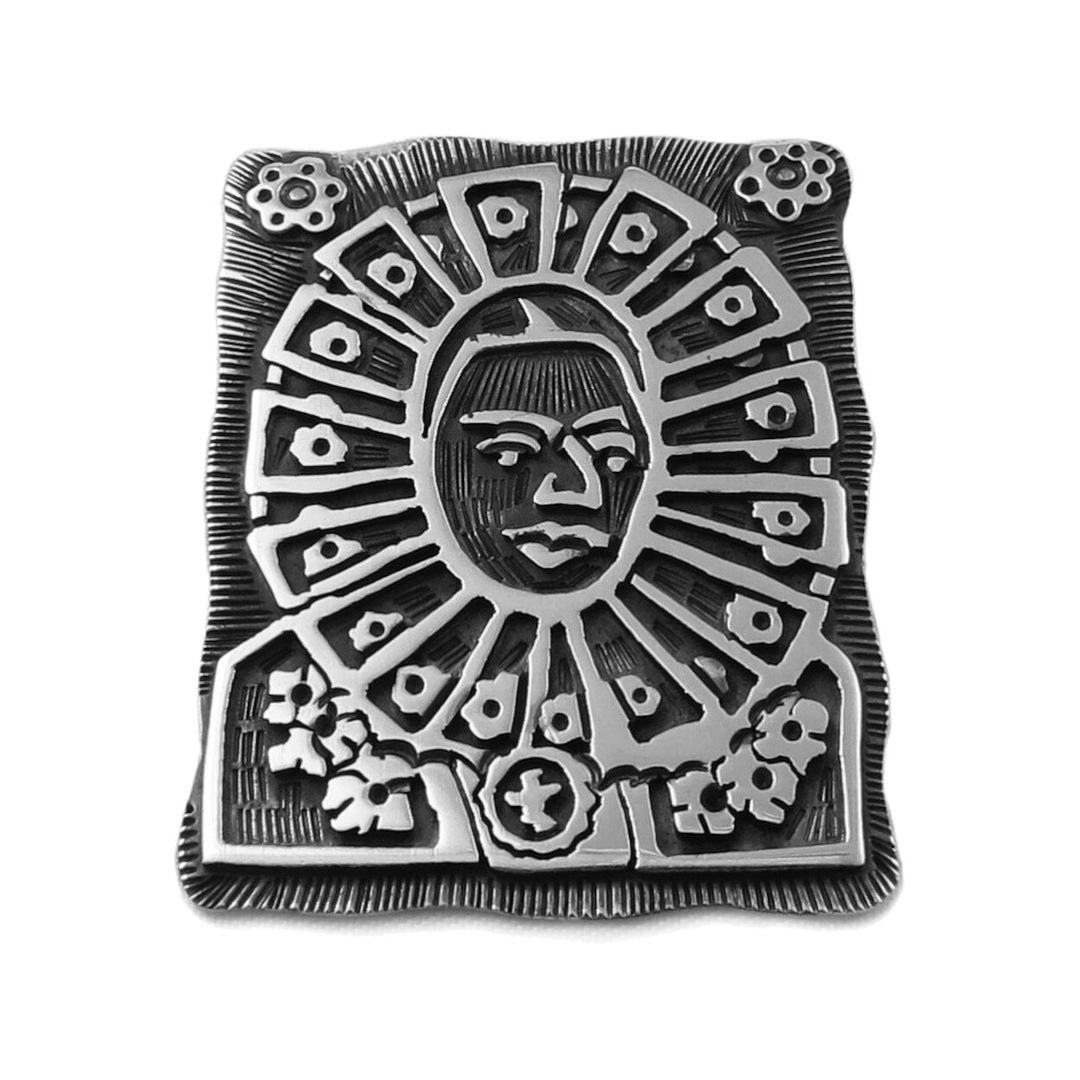 Maria Belen Mexico Frida Sterling 925 Silver Pendant Necklace