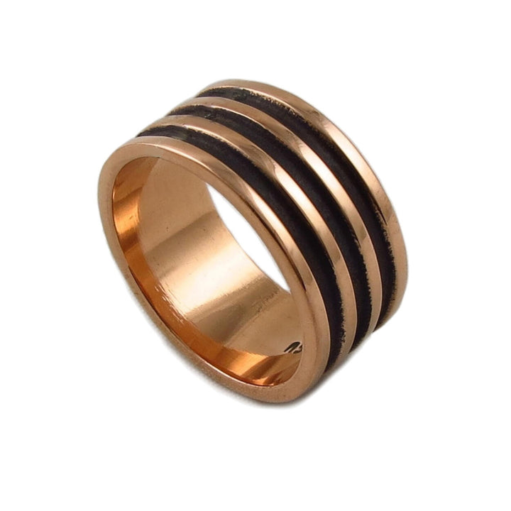 Solid Copper Band Ring