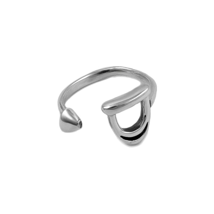 Horse Stirrup 925 Sterling Silver Ring